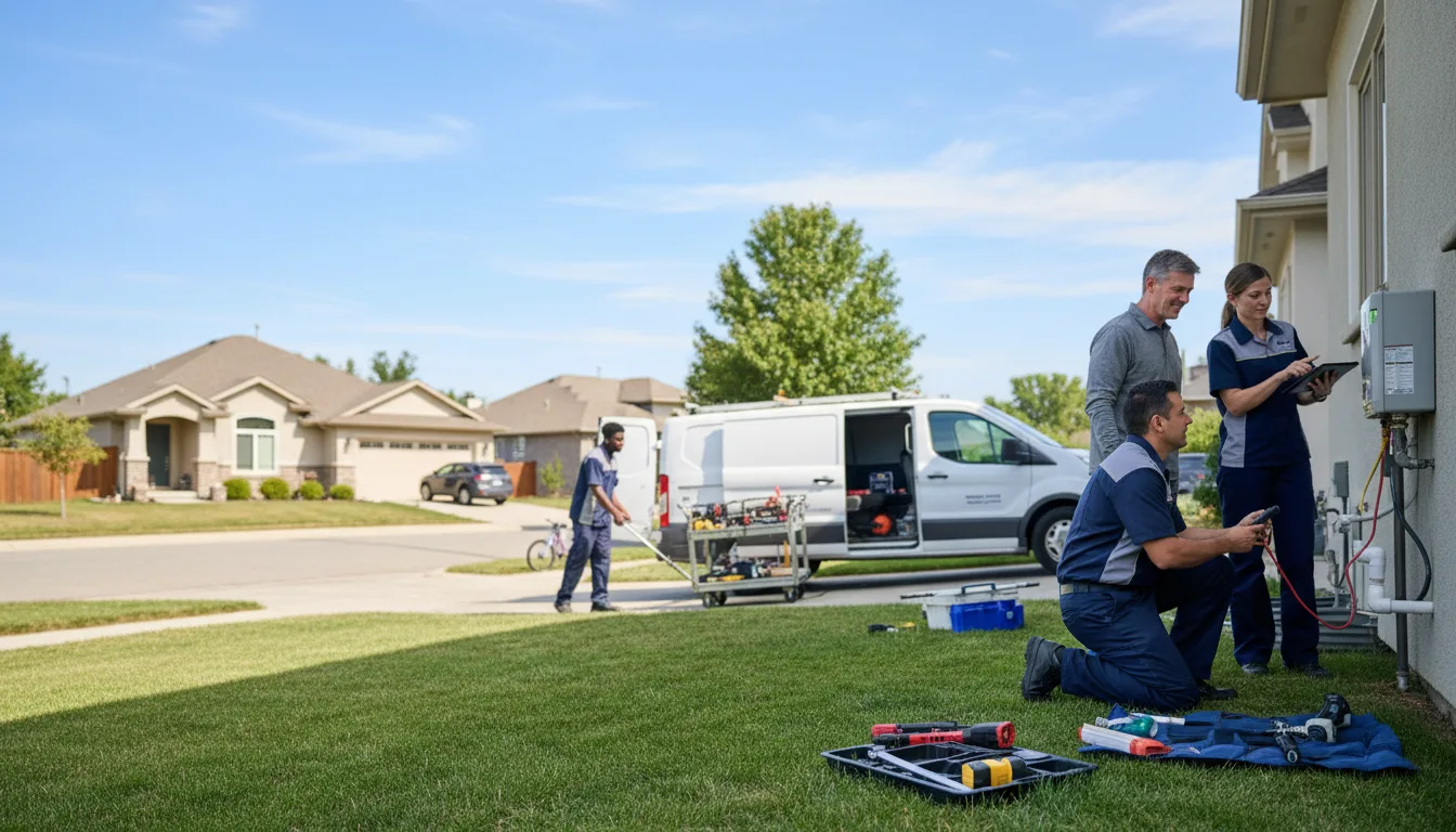 Tankless water heater service in Lodgepole, SD